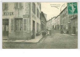 42.BELMONT.RUE DE LA MAIRIE.CAFE MEYER - Belmont De La Loire