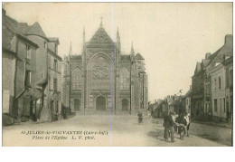 44.SAINT JULIEN DE VOUVANTES.n°11573.PLACE DE L'EGLISE - Saint Julien De Vouvantes