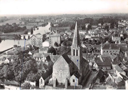 49 - SAN60746 - CHATEAUNEUF SUR SARTHE - L'Eglise Et Vue Panoramique - Lapie 18 - CPSM 10x15 Cm - Chateauneuf Sur Sarthe