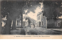 49  .  N° 203258 .   BRAIN SUR ALLONNES   . AVENUE DES MARRONNIERS - Allonnes