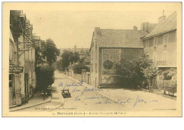 48.MARVEJOLS.n°6.AVENUE SAVORGNAN DE BRAZZA.POSTES TELEGRAPHES.HOTEL - Marvejols