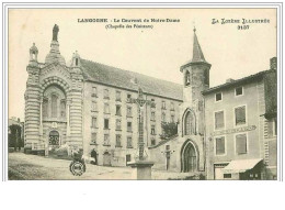 48.LANGOGNE.LE COUVENT DE NOTRE DAME (CHAPELLE DES PENITENTS).BOUCHERIE CHAPEL - Langogne