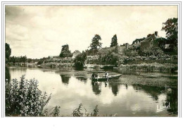 49.TIERCE.LA SARTHE AU MOULIN D'YPRAY .CPSM - Tierce