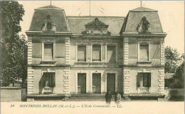 49.MONTREUIL-BELLAY.L'ECO LE COMMUNALE - Montreuil Bellay