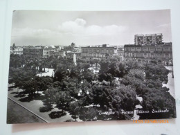 Cartolina Viaggiata "BISCEGLIE Piazza Vittorio Emanuele"  1963 - Bisceglie