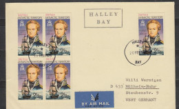 British Antarctic Territory (BAT) Cover CaHalley Bay 20 FEB 1975 (60133) - Cartas & Documentos