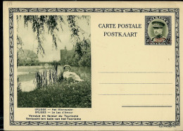Carte Illustrée Neuve N° 25. Vue 5. BRUGGE - Le Lac D'Amour - Cygne - Tarjetas 1934-1951