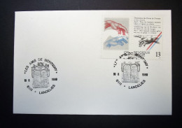 Belgie - Belgique - 1989 - OPB / COB ° 2327 ( 1 Enveloppe ) Rechten Van De Mens En Burger  - FDC 10.06  Landelies - Gebruikt