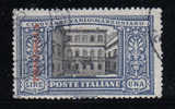 COL223 - TRIPOLITANIA 1924, Manzoni 1 Lira N. 15 . Ritengo Annulli Postumi - Tripolitania