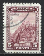 Turkey 1930. Scott #690 (U) Fortress Of Ankara - Gebraucht