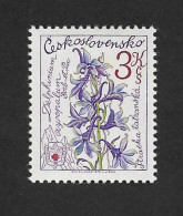 Czechoslovakia 1979 MNH ** Mi 2498 A Sc 2231 Flowers Mountain Rescue Service, Tschechoslowakei. - Unused Stamps