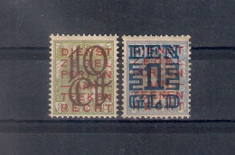 Netherlands 1923, NVPH Nr 132-33, MLH OG - Nuevos