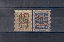 Netherlands 1923, NVPH Nr 132-33, Used - Usati