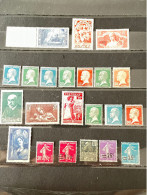 20 Timbres Neufs ** 1923/38 Lot 426e - Sonstige & Ohne Zuordnung