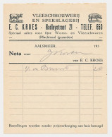 Nota Aalsmeer 193. - Vleeschhouwerij - Slagerij - Pays-Bas