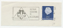 Postmark Cut Netherlands 1970 60 Years Of Scouting In The Netherlands - Other & Unclassified