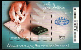 Brasilien Brasil 1999 - Mi.Nr. Block 110 - Postfrisch MNH - Blocs-feuillets