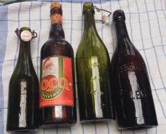 BOUTEILLES De BIERE De COLLECTION ..-- VERITER . MAIRE . BOCQ . A.MICHOT .  Détails + Bas ! - Bertrix