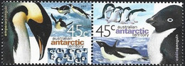 Australian Antarctic Territory Antarctique Australien 123/24 Pingouin, Manchot - Faune Antarctique