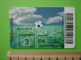 ABONNEMENT RSC. ANDERLECHT - 2006 - 2007 - FOOTBALL FOOT - Tickets & Toegangskaarten