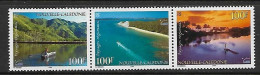 NOUVELLE-CALEDONIE 2000 PAYSAGES-BATEAUX  YVERT N°827/829  NEUF MNH** - Ongebruikt