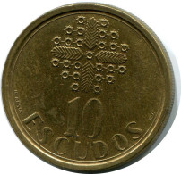 10 ESCUDOS 1987 PORTUGAL Münze #AR114.D.A - Portugal