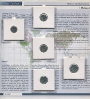 MOLDOVA 1993-2003 Moneda SET 1. 5. 10. 25. 50 BANI UNC #SET1161.5.E.A - Moldavie