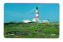 Phare Lighthouse Télécarte ISLE OF MAN  Phonecard  Manx Telecom  (T 385) - [ 6] Isle Of Man
