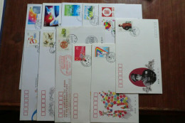 China.Lot Of Full Sets On FDC  (4) - Lettres & Documents