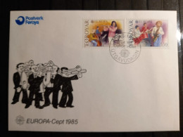 FAROE ISLANDS - EUROPA CEPT Music FDC 1985 - Collections