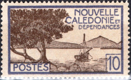 NUOVA CALEDONIA, NEW CALEDONIA, PAESAGGI, LANDSCAPE, 1944, NUOVO (MNH**) Scott:NC 265A, Yt:NC 244 - Unused Stamps
