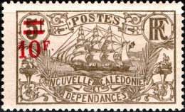 NUOVA CALEDONIA, NEW CALEDONIA, NAVI, 1924, NUOVO (MNH**) Mi:NC 134, Scott:NC 134, Yt:NC 137 - Unused Stamps