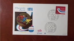 * Germany > 1976 Postal History > FDC Cover > 1976 Winter Olympic Games In Innsbruck - Winter 1976: Innsbruck