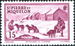 SAINT PIERRE E MIQUELON, MOTIVI DEL PAESE, 1938, NUOVO (MNH**) Scott:PM 177, Yt:PM 172 - Unused Stamps