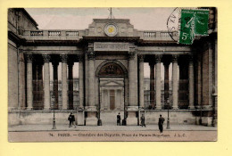 PARIS (07) Chambre Des Députés / Place Du Palais Bourbon (animée) (voir 2 Scans) - Arrondissement: 07