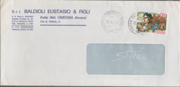 ITALIA - Storia Postale Repubblica - 1991 - 750 Celebrazioni Colombiane, Il Progetto (Isolato) - Baldioli Eustasio & Fig - 1991-00: Storia Postale