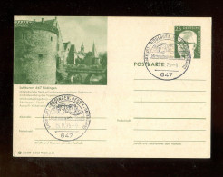 BUNDESREPUBLIK DEUTSCHLAND / 1972, Bildpostkarte Mit Bild "BUEDINGEN" Und Bildgleichem Stempel (R2349) - Bildpostkarten - Gebraucht