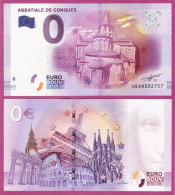 0-Euro UEER 01 2016  ABBATIALE DE CONQUES - Pruebas Privadas