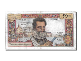 Billet, France, 50 Nouveaux Francs, 50 NF 1959-1961 ''Henri IV'', 1959 - 50 NF 1959-1961 ''Henri IV''