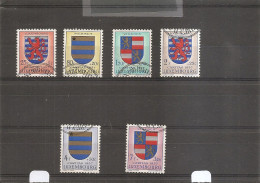 Luxembourg - Armoiries ( 534/539 Oblitérés ) - Used Stamps