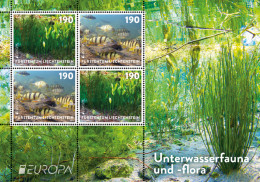 LIECHTENSTEIN 2024 Europa CEPT. Underwater Fauna & Flora - Fine S/S MNH - Ungebraucht