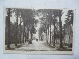 CPA 49 MAINE ET LOIRE - SEICHES : Avenue De Suette - Seiches Sur Le Loir