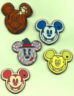 3 Pin's BD Disney Mickey - #051 - Disney