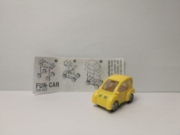 Kinder :  700622  City-Cars 1996 - Fun-Car 3.1 + BPZ - Montables