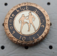 Karate Club GORENJE 10 Years SLovenia Vintage Pin - Judo