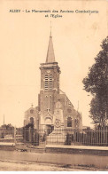 AUBY - Le Monument Des Anciens Combattants Et L'Eglise - Très Bon état - Auby