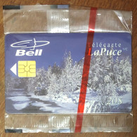 BELL CANADA LA PUCE HIVER NEIGE NSB TELEFONKARTE SCHEDA TARJETA PAYPHONE CALLING CARD CARTE - Canada