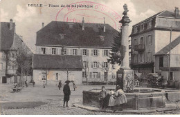 DELLE - Place De La République - Très Bon état - Delle