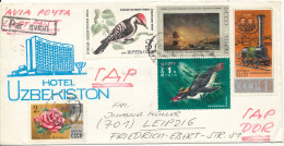 USSR Cover Sent Air Mail To Germany 1979 ?? With More Topic Stamps - Storia Postale