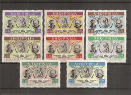 Churchill ( Série Complète De 8 Timbres Privés XXX -MNH - D'Albanie ) - Sir Winston Churchill